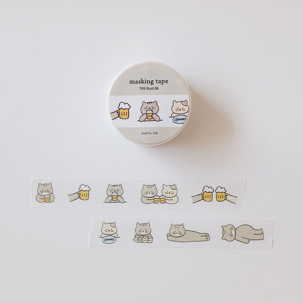 Suatelier Washi Tape - Illustrations