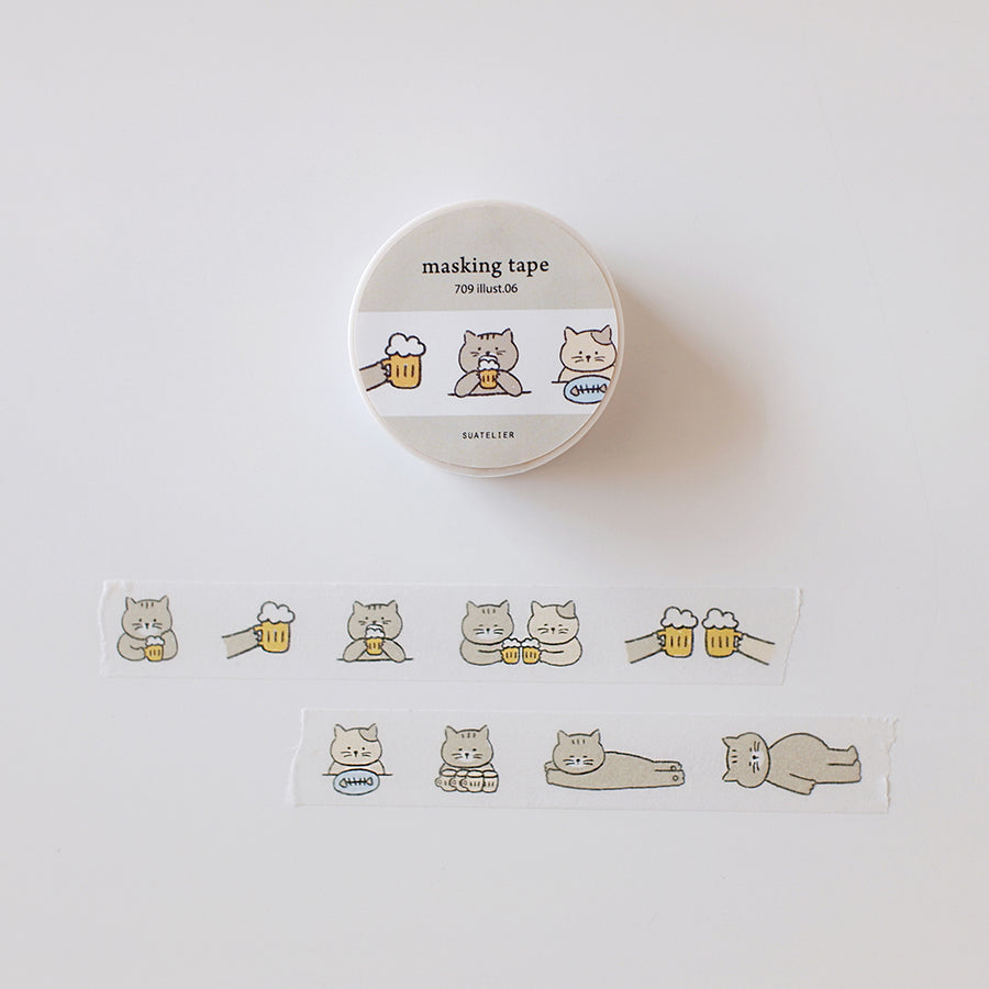 Suatelier Washi Tape - Illustrations