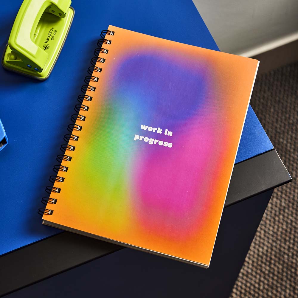 Tiger Notes - Blurred Series B5 Spiral Notebook