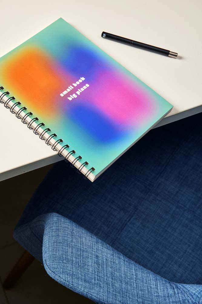 Tiger Notes - Blurred Series B5 Spiral Notebook