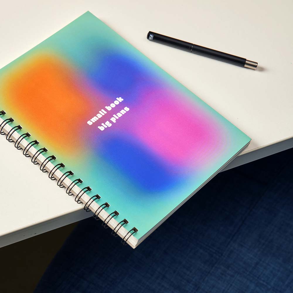 Tiger Notes - Blurred Series B5 Spiral Notebook