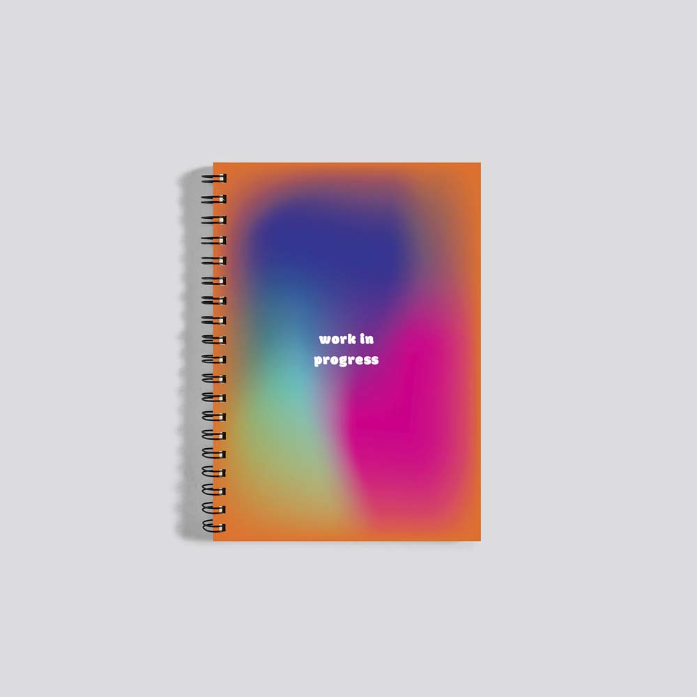 Tiger Notes - Blurred Series B5 Spiral Notebook