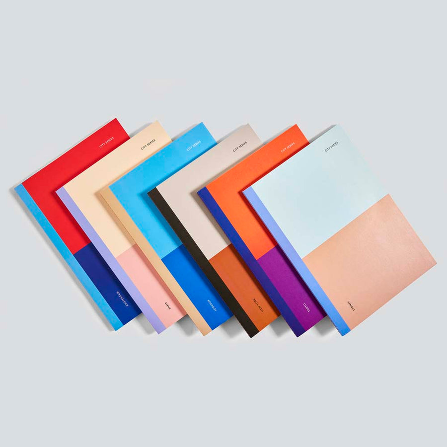 Tiger Notes - City Series A4 Centre Thread Notebook
