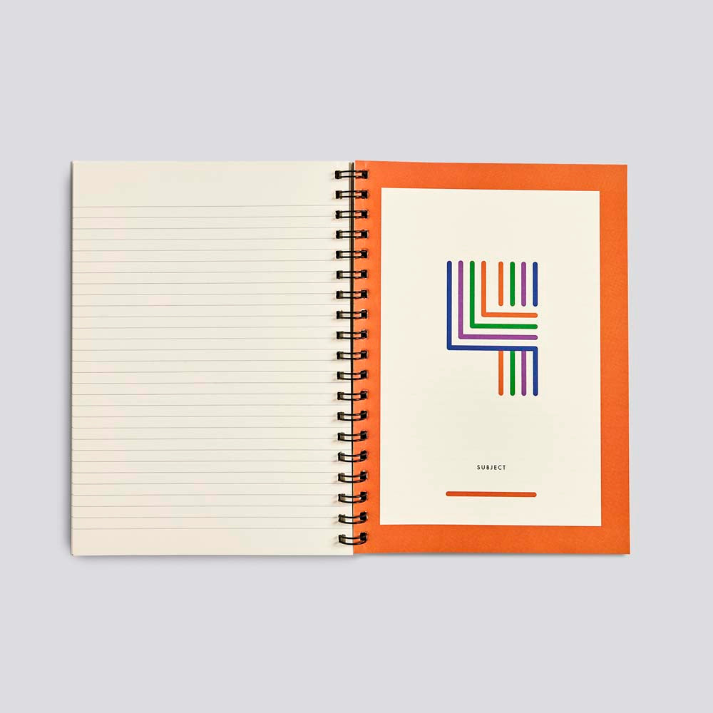 Tiger Notes - 4 Subject Notebook B5