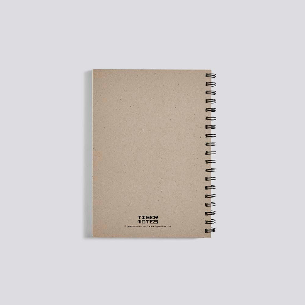 Tiger Notes - 4 Subject Notebook B5