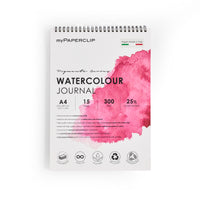 myPAPERCLIP Pigmenta Series Watercolour Wiro 300 GSM