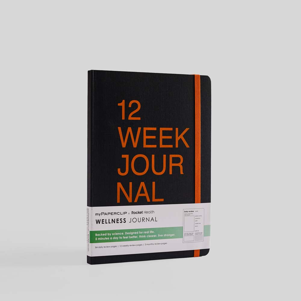 myPAPERCLIP 12 Week Wellness Journal