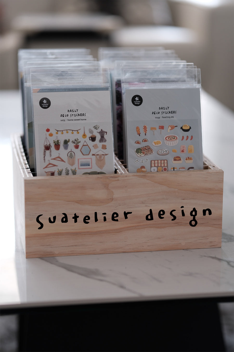 Suatelier Display Units - Wooden Flat Box Large