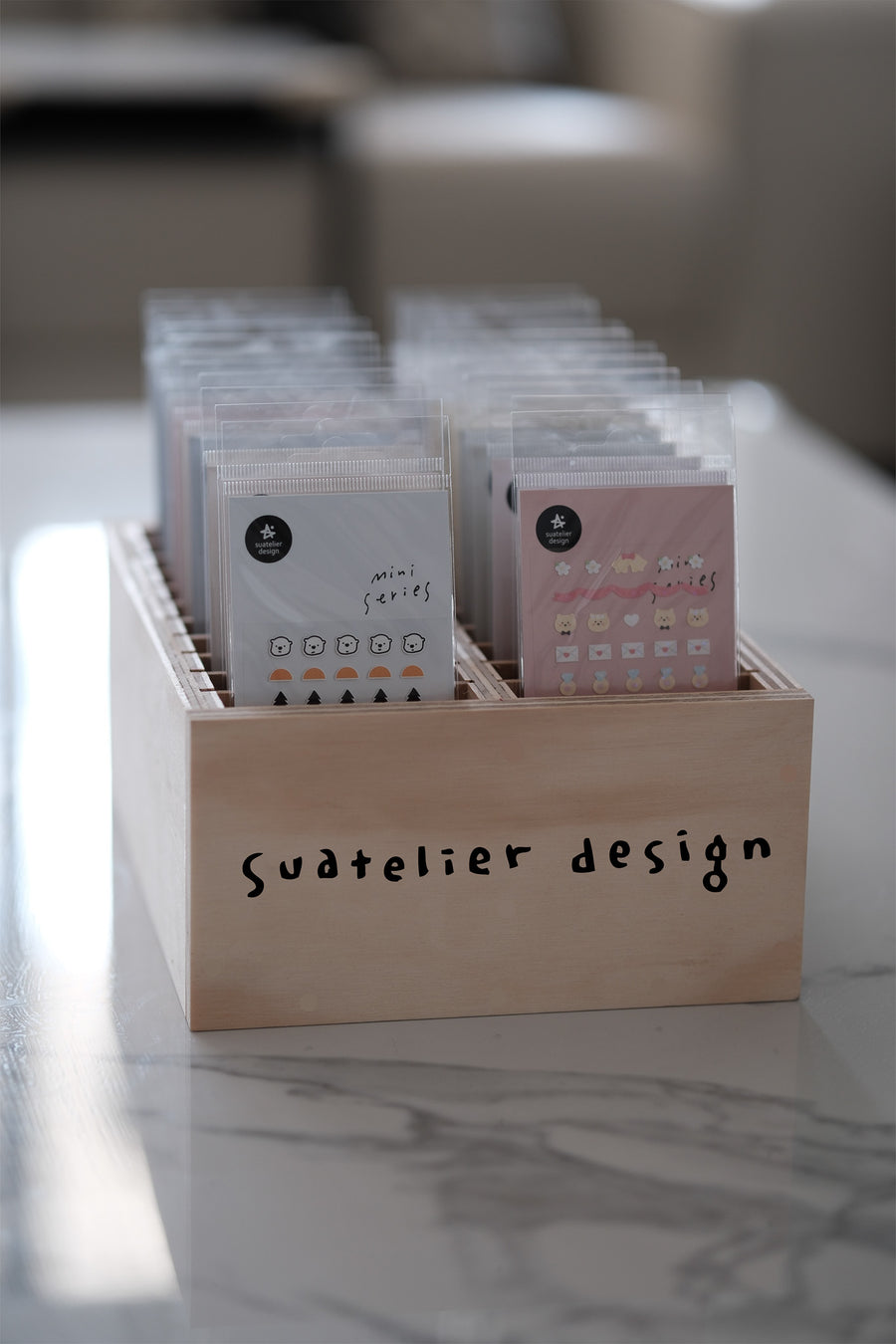 Suatelier Display Units - Wooden Flat Box Small