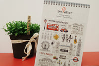 Suatelier Daily Deco Stickers - Travel