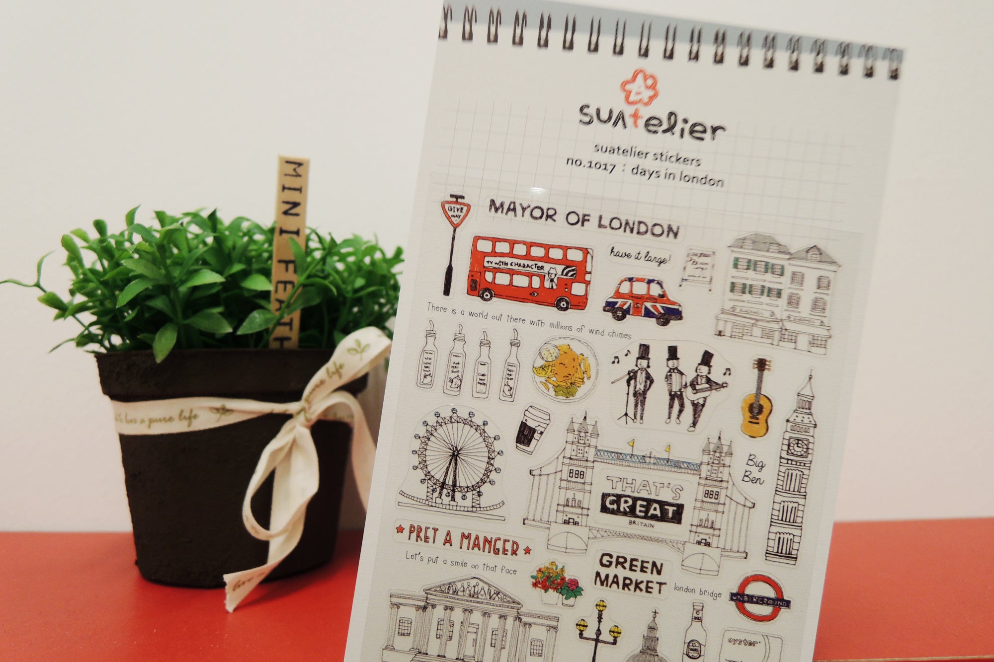 Suatelier Daily Deco Stickers - Travel