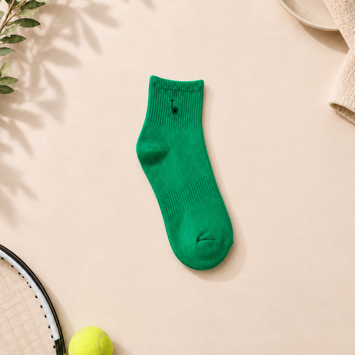 Thela Gaadi  - Ankle Sock - TG Basics Green