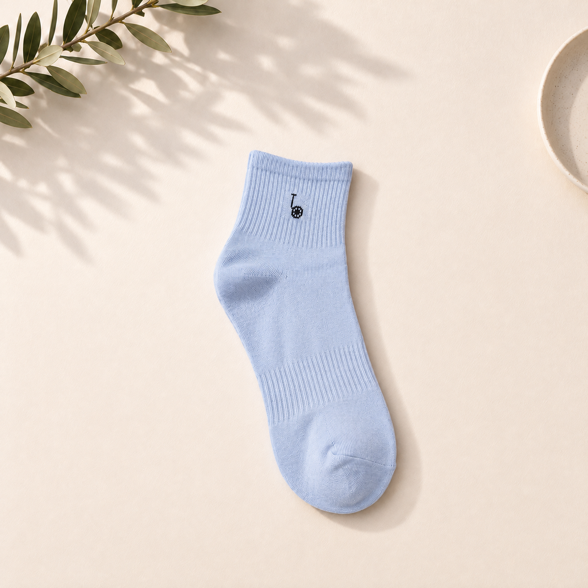 Thela Gaadi  - Ankle Sock - TG Basics Sky Blue